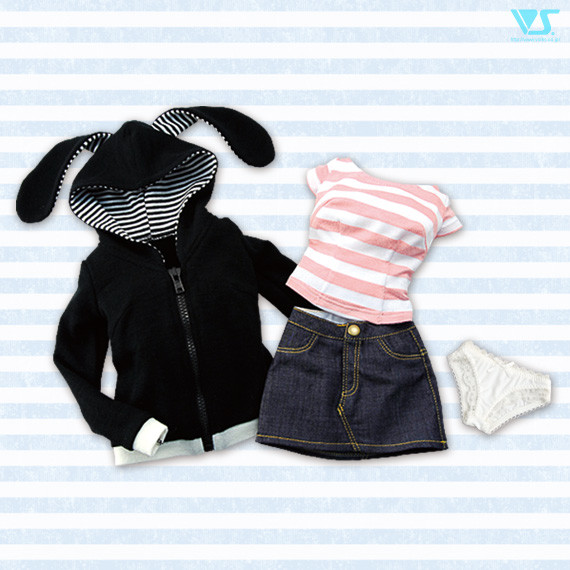 Bunny-Eared Hoodie Set, Volks, Accessories, 1/3, 4518992415147