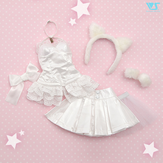 Kitty Ear White Bondage Set (SS / S Bust), Volks, Accessories, 1/3, 4518992414768