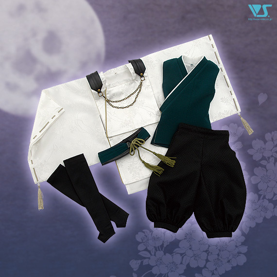 Tsuki-no-Kimono Set (Dark Green), Volks, Accessories, 1/3, 4518992414539