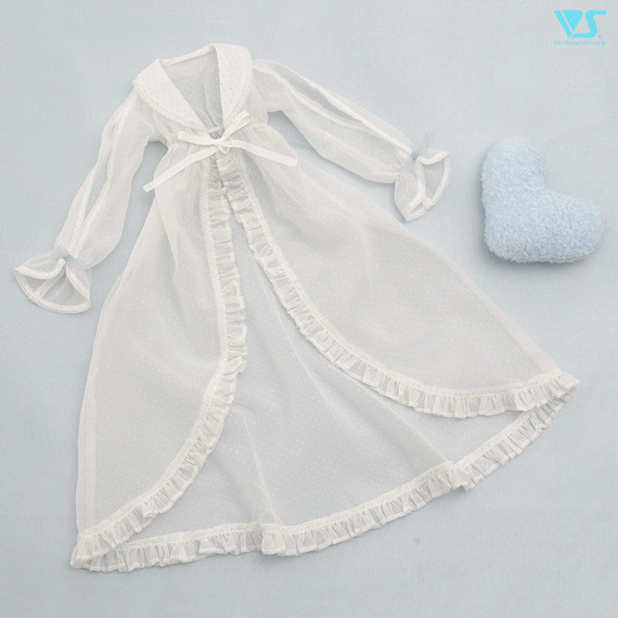 Long Baby Doll Set (White Dotted), Volks, Accessories, 1/3, 4518992414720