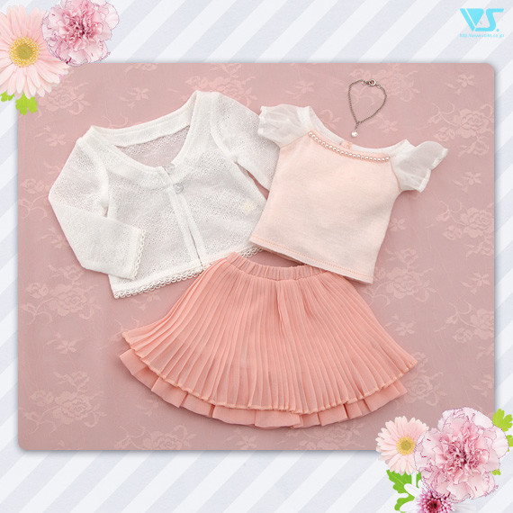 Shell Pink Skirt Set, Volks, Accessories, 1/3, 4518992414591
