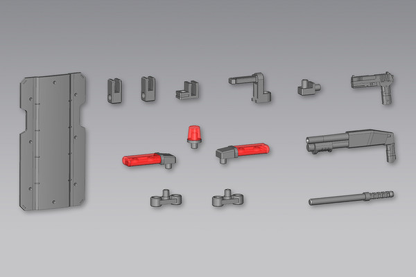 Ballistic Shield, Kotobukiya, Accessories, 4934054261154