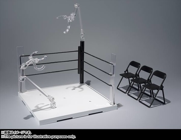 Act. Ring Corner & Pipe Chair Set (Neutral), Bandai, Accessories, 4549660158547