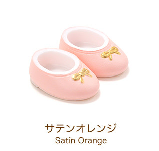 Ballet Flats (Satin Orange), Petworks, Accessories