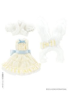 Shirousagi-san Fancy One-piece Set (Cream Yellow), Azone, Accessories, 1/12, 4582119987947