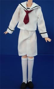 Sugi Kyou Gasshou-dan Seifuku (White), Noix De Rome, Accessories, 1/6