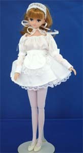 Maid A (White), Noix De Rome, Accessories, 1/6