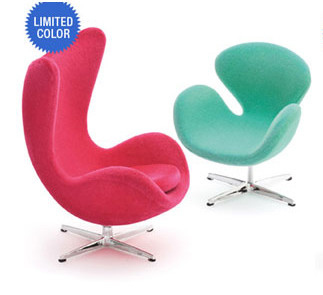 Arne Jacobsen Egg Chair And Swan Chair, Reac Japan, Accessories, 1/12