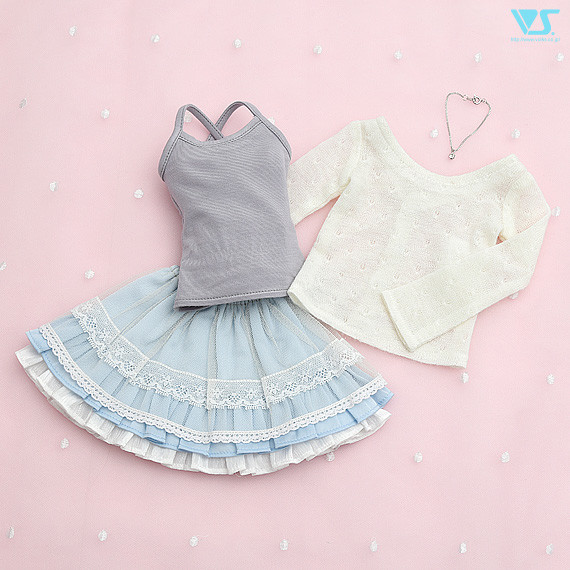 Powder Blue Skirt Set, Volks, Accessories, 4518992411415
