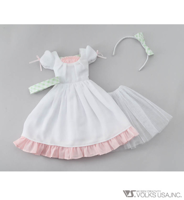White Check Dress Set, Volks, Accessories, 1/3, 4518992407418