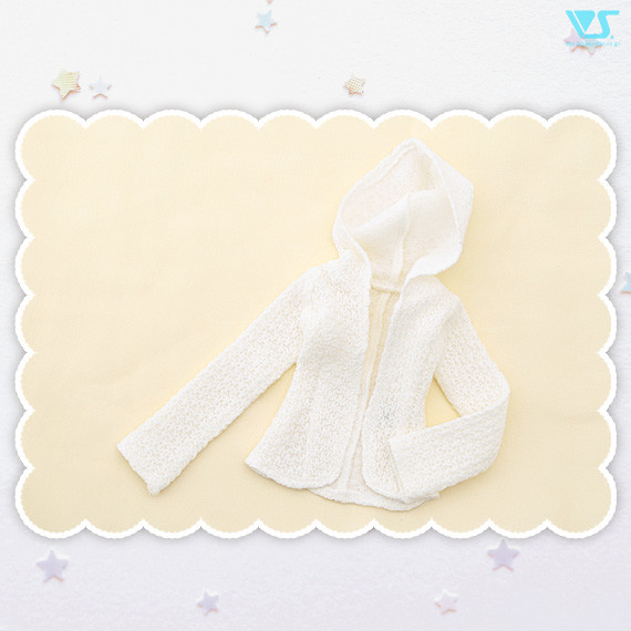 White Long Cardigan, Volks, Accessories, 1/3, 4518992409825