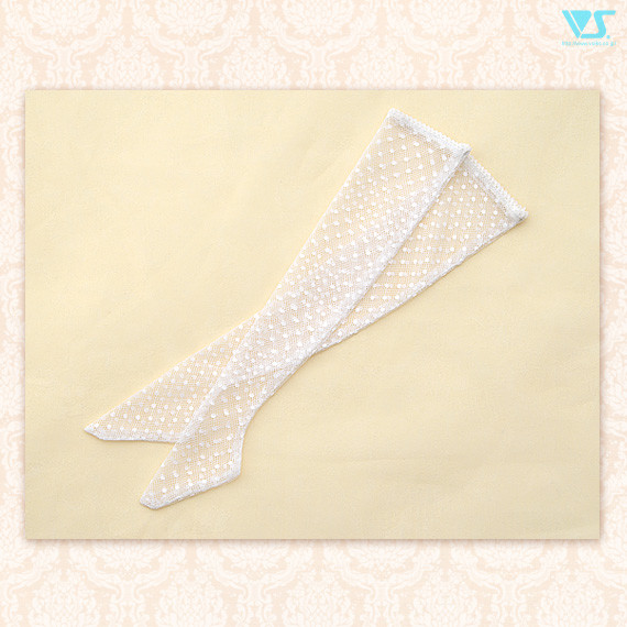 Thigh-High Socks (White, Dotty Plaid), Volks, Accessories, 1/3, 4518992409658