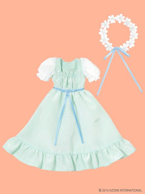 Flower Crown Dress Set (Green), Azone, Accessories, 1/6, 4582119983383