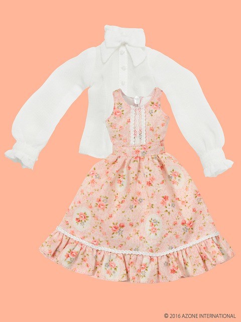 Tea Party Jumper Skirt Set (Rococo Pink), Azone, Accessories, 1/6, 4582119983376
