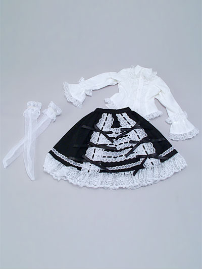 Monotone Lolita Dress Set, Volks, Accessories, 1/3