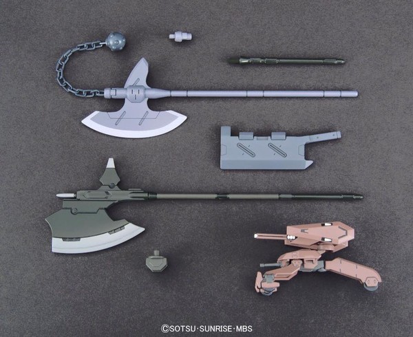 ASW-G-11 Gundam Gusion, ASW-G-11 Gundam Gusion Rebake, UGY-R41 Man Rodi, Kidou Senshi Gundam Tekketsu No Orphans, Bandai, Accessories, 1/144