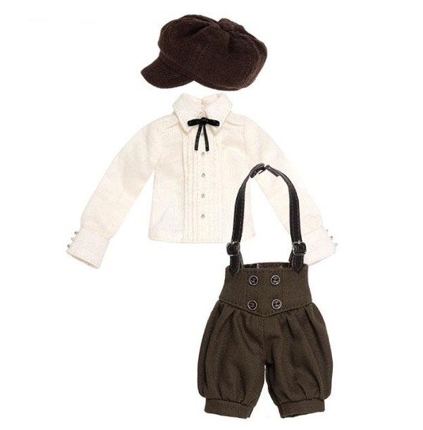 Omekashi Corset Half Pants (Khaki x Light Brown), Azone, Accessories, 1/6