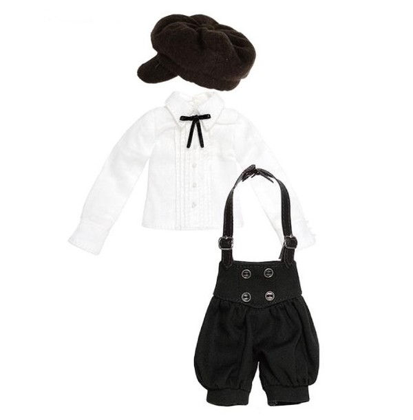 Omekashi Corset Half Pants (Dark Gray x Brown), Azone, Accessories, 1/6