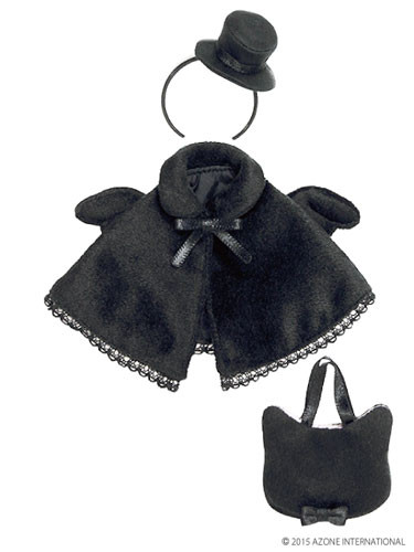 Angel Wind Cape Set (Dark Black), Azone, Accessories, 1/6