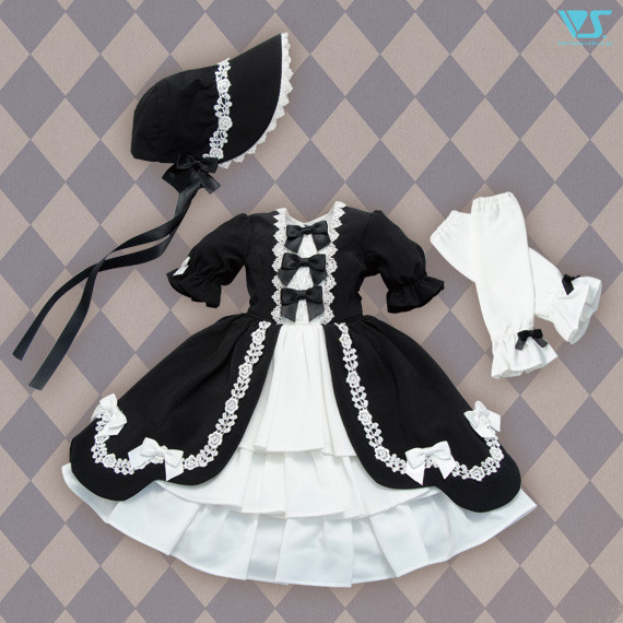 Classical Lace-up Lolita - Noir, Volks, Accessories, 1/3