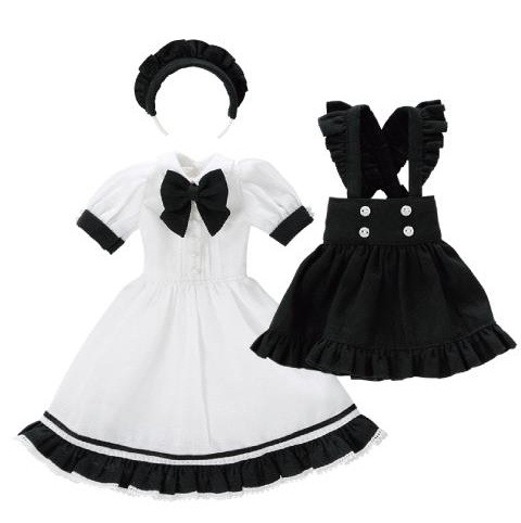 Classical Cafe Maid Set (White x Black), Azone, Accessories, 1/6, 4582119980887
