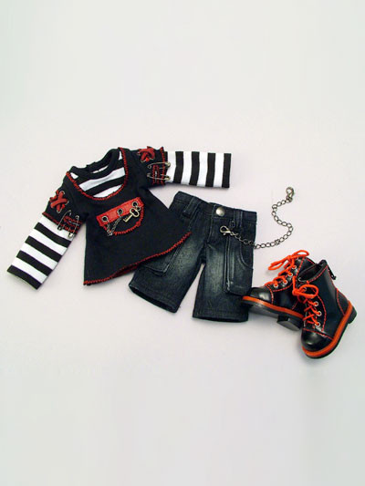 Lovely Punk Pants Set, Volks, Accessories, 1/6
