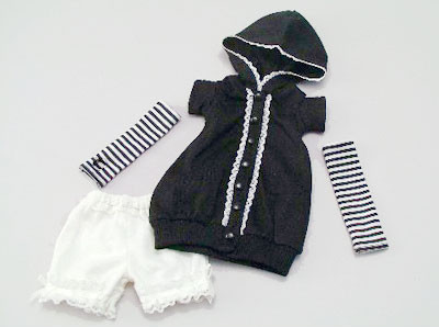 Balloon Parka Set With Arm Warmers, Volks, Accessories, 1/3