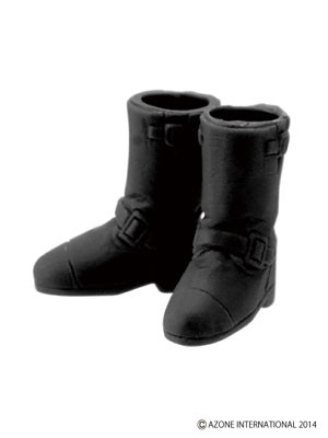Soft Vinyl Engineer Boots (Black), Azone, Accessories, 1/12, 4580116047169