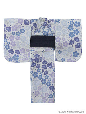 Yukata Set -Otomezakura- (Indigo), Azone, Accessories, 1/6, 4582119980436