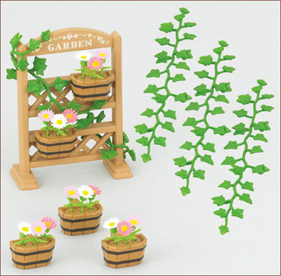 Flower & Ivy Set, Sylvanian Families, Epoch, Accessories, 4905040260307
