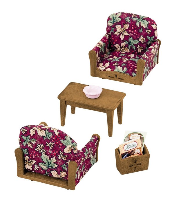 Arm Chair Set, Sylvanian Families, Epoch, Accessories, 4905040246509