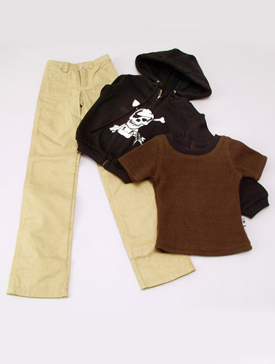 Skull Hooded Jacket Set, Volks, Accessories, 1/3