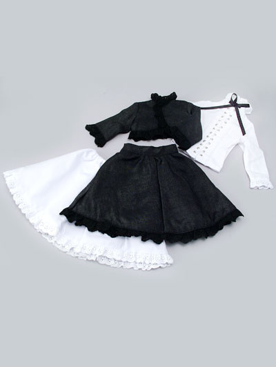 Black Bolero Set, Volks, Accessories, 1/3
