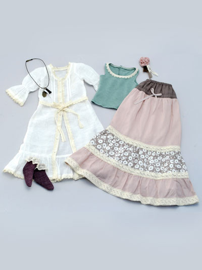 Autumn Flower Maxi Set, Volks, Accessories, 1/3
