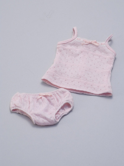 Natural Camisole & Panties Set (Pink), Volks, Accessories, 1/3