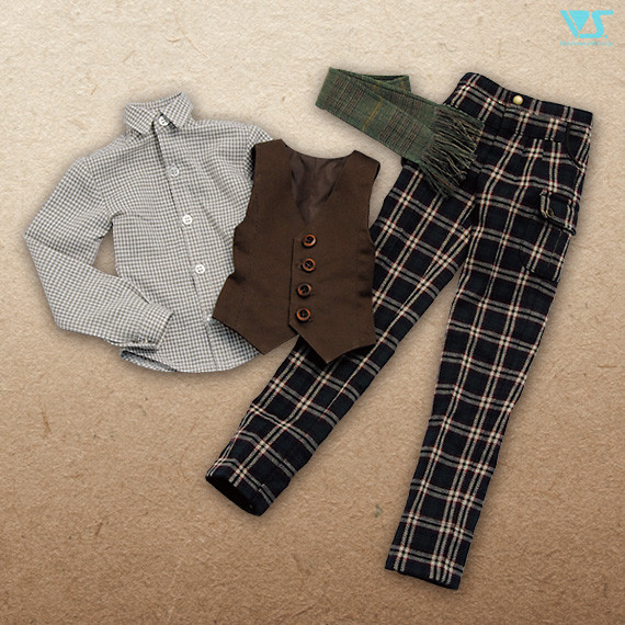 Leaf Green Tartan Set, Volks, Accessories, 1/3