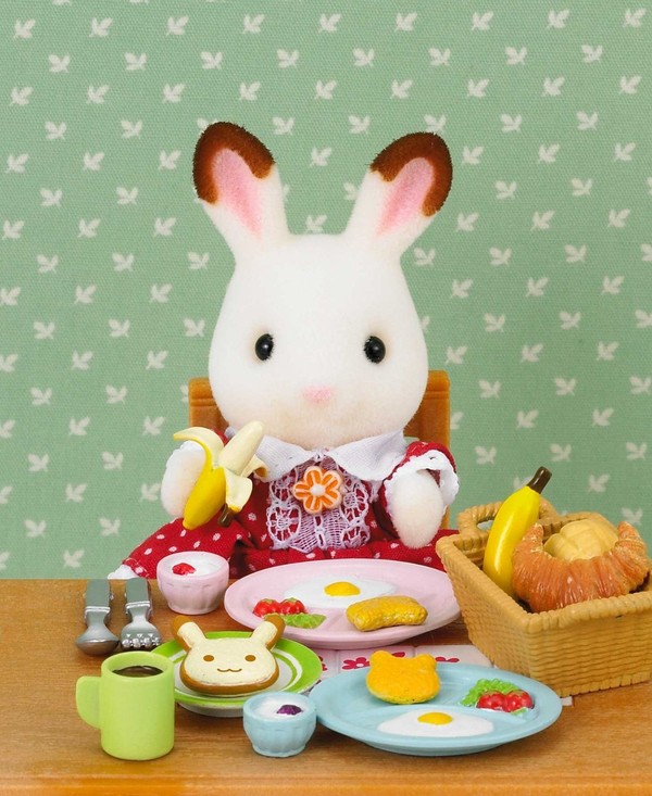 Breakfast Set, Sylvanian Families, Epoch, Accessories, 4905040262707
