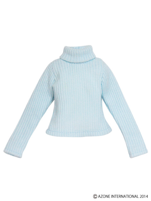Rib Turtleneck Knit (Light Blue), Azone, Accessories, 4580116048609