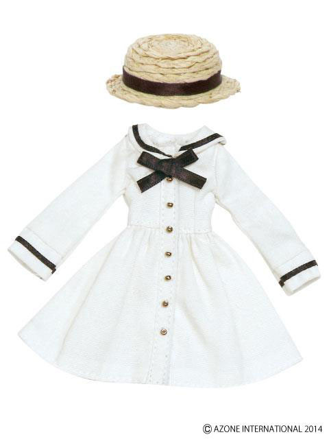 Boater & Memories Sailor One-piece Set (Milk), Azone, Accessories, 1/12, 4580116047244
