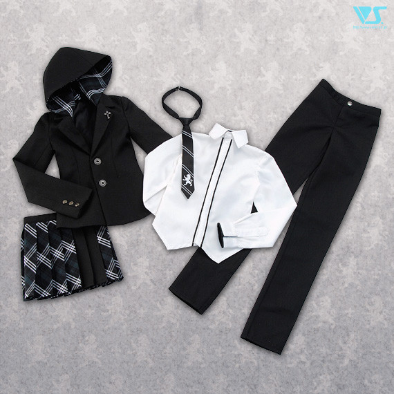 Jacket With Tartan Hood Set, Volks, Accessories, 1/3