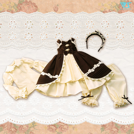 MSD Classical Ribbon Lolita (Brown), Volks, Accessories, 1/3