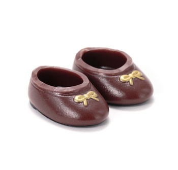 Ballet Flats (Brown Enamel), Petworks, Accessories