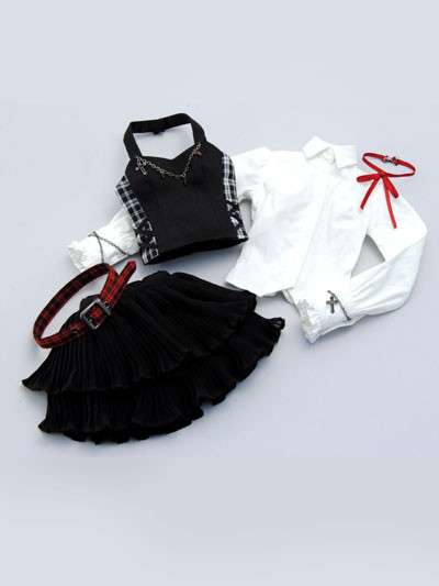 Stylish Tartan Set, Volks, Accessories, 1/3
