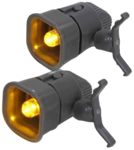 Plastic Accessory 02 LED (Orange Color), PLUM, Accessories