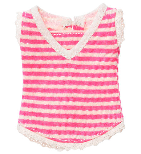 V-Neck Top (Stripe), Sekiguchi, Accessories, 1/6