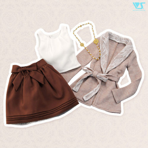 Feminine Lace Cardigan Set, Volks, Accessories, 1/3