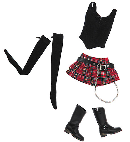 Wake-Up Momoko DOLL Fashion Set (WUF002), Sekiguchi, Accessories, 1/6
