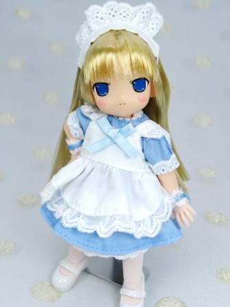 Maid Dress (Light Blue), Mama Chapp Toy, Accessories, 1/6