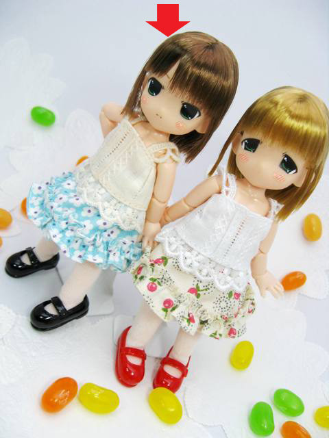 Cami Ruffle Skirt SET (MInt Green), Mama Chapp Toy, Accessories, 1/6