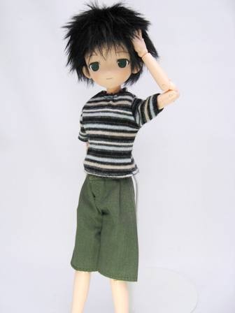 Border T-Shirt (Black), Mama Chapp Toy, Accessories, 1/6